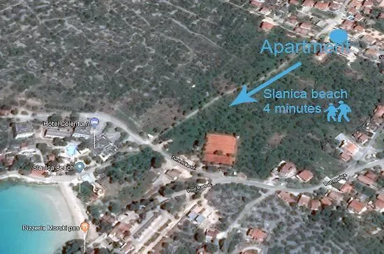 Slanica A4 Id 811 Appartamento Murter
